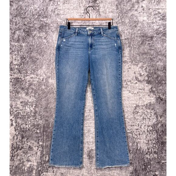 Paige Sloane Jeans 30 Womens Modern Low Rise Bootcut Denim - Picture 1 of 7
